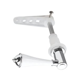 Croydex Classic Cistern Lever - Chrome/White (AJ292241) - main image 3