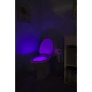 Croydex Colour Changing Toilet Pan Night Light - White (AJ100122E) - main image 3
