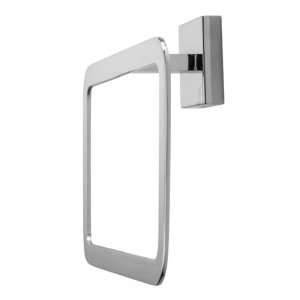 Croydex Flexi-Fix Cheadle Towel Ring - Chrome (QM511541) - main image 3