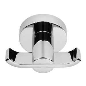 Croydex Flexi-Fix Metra Double Robe Hook - Chrome (QM541741) - main image 3