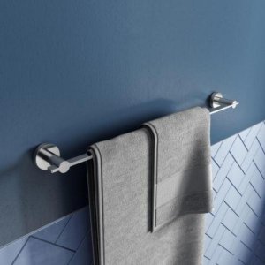 Croydex Flexi-Fix Metra Towel Rail - Chrome (QM542741) - main image 3