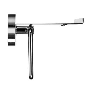 Croydex Flexi-Fix Pendle Toilet Roll Holder With Anti-Slip Shelf - Chrome (QM414541) - main image 3