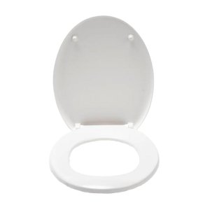 Croydex Grasmere Flexi-Fix Toilet Seat - White (WL601422H) - main image 3
