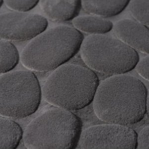 Croydex Grey Pebble Memory Foam Bathroom Mat (AN700131) - main image 3