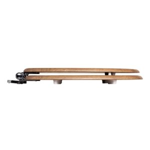 Croydex Ontario Flexi-Fix Toilet Seat - Teak (WL602086H) - main image 3