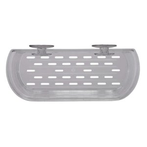 Croydex Press 'N' Lock Long Basket - Clear (PA120632) - main image 3