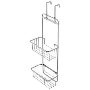 Croydex rust free hook over door double storage basket (QM261241) - main image 3