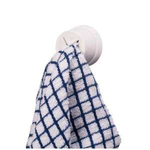 Croydex Single Cloth Holder - White (DB361310U) - main image 3