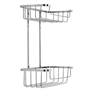 Croydex Two Tier Cosmetic Basket - Mild Steel (QM260541) - main image 3