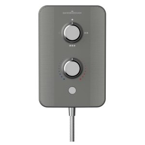 Gainsborough Slim Duo Electric Shower 8.5kW - Titanium Grey (GSDTG85) - main image 3