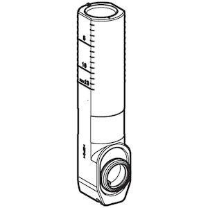 Geberit concealed cistern flush bend (241.294.00.1) - main image 3