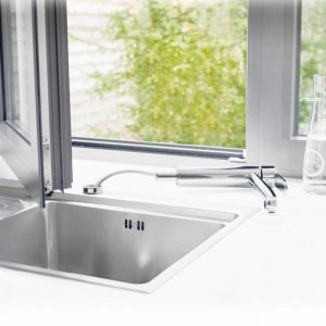 Grohe Eurostyle Cosmopolitan Single Lever Sink Mixer - Chrome (31159002) - main image 3