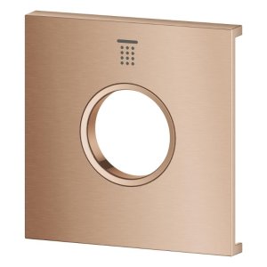 Grohe Grohtherm Aqua Tiles Exchangeable Metal Plate & Symbol - Head Shower 1 - Brushed Warm Sunset (106887DL00) - main image 3
