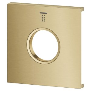 Grohe Grohtherm Aqua Tiles Exchangeable Metal Plate & Symbol - Head Shower 2 - Brushed Cool Sunrise (106888GN00) - main image 3
