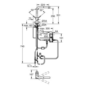 Grohe Minta Touch Electronic Single-Lever Sink Mixer - Chrome (31360001) - main image 3