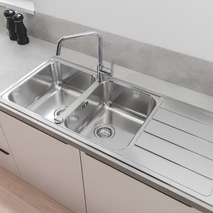 Grohe Quickfix Start High Spout Kitchen Tap - Chrome (30470000) - main image 3
