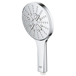 Grohe Rainshower SmartActive 130 3 Spray Shower Head - Chrome (26574000) - main image 3