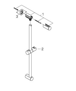 Grohe Tempesta rail set chrome (27523000) - main image 3