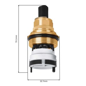 Grohe aquadimmer flow/diverter cartridge assembly (12433000) - main image 3