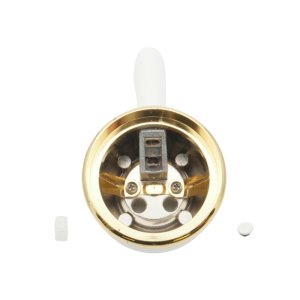 Hansgrohe handle assembly - white/gold (17491490) - main image 3