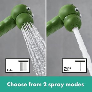 hansgrohe Jocolino Children's 2 Spray Hand Shower - Crocodile (28788570) - main image 3