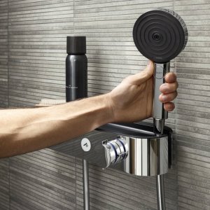 Hansgrohe Pulsify Select S 105 3jet Relaxation Shower Head - Chrome (24110000) - main image 3