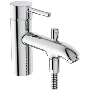 Ideal Standard Ceraline single lever one hole bath shower mixer (BC191AA) - main image 3