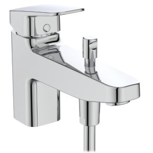 Ideal Standard Ceraplan single lever bath shower mixer with shower set (BD267AA) - main image 3