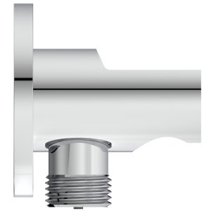 Ideal Standard Idealrain round shower handset elbow bracket (BC807AA) - main image 3