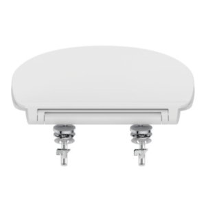 Ideal Standard TIRSO Universal Slim Oval Toilet Seat & Cover - SmartGuard White (E3354HY) - main image 3