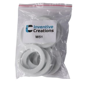 Inventive Creations Foam Basin Waste Washer (W51) - main image 3