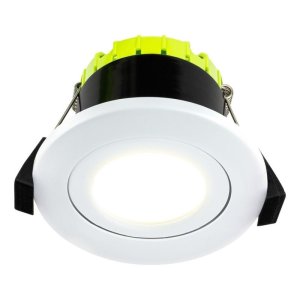 Luceco F Type IP20 Adjustable Fire Rated Downlight - Cool White (EFTA60W40-01) - main image 3