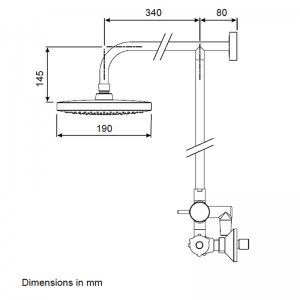 Mira Atom ERD Thermostatic Mixer Shower With Diverter Chrome Mira 2 