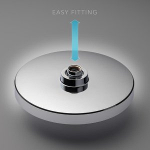 Mira Beat deluge shower head - chrome (1.1799.001) - main image 3