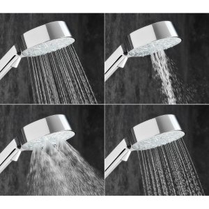 Mira Crisp 11cm Four Spray Shower Head - Chrome (39169W-CP) - main image 3