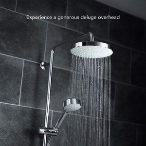 Mira Decor Dual Thermostatic Electric Shower 10.8kW - Warm Silver (1.1894.003) - main image 3