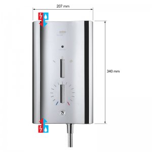 Mira Escape Thermostatic Electric Shower 9.0kW - Chrome (1.1563.730) - main image 3