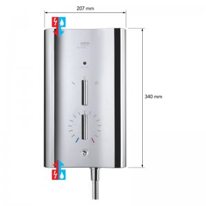 Mira Escape Thermostatic Electric Shower 9.0kW - Chrome (1.1563.730) - main image 3