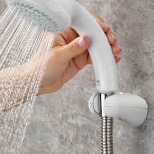 Mira Logic LF-2 shower head holder wall - white (2.1605.149) - main image 3