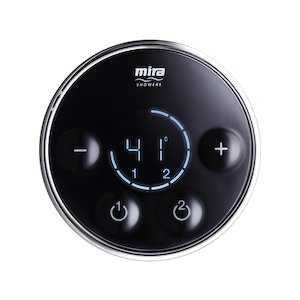 Mira Platinum Dual Ceiling Fed Digital Shower - Pumped (1.1796.002) - main image 3