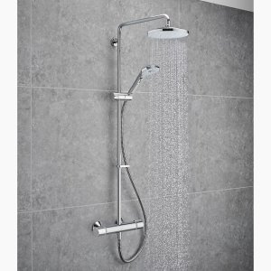 Mira React Dual Outlet Mixer Shower - Chrome (38958W-CP) - main image 3