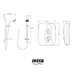 Mira Elite ST - White/chrome - 10.8kW (1563.721) - main image 3