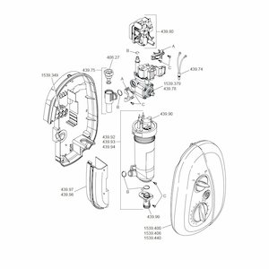 Mira Vie Electric Shower 9.5kW - White/Chrome (1539.391) - main image 3