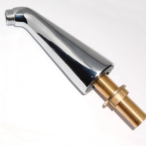 MX standard shower arm - chrome (HJB) - main image 3