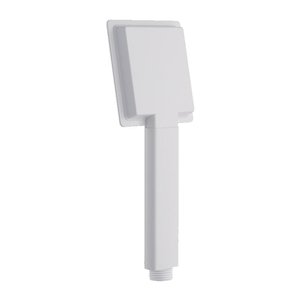 MX Venturi square air single spray shower head - white (RPG) - main image 3