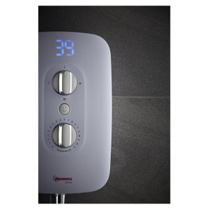 Redring Glow 8.5kW Phased Shutdown Electric Shower - White (RGS8) - main image 3