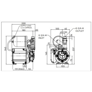Stuart Turner Monsoon U4.5 bar Single Pump (46414) - main image 3