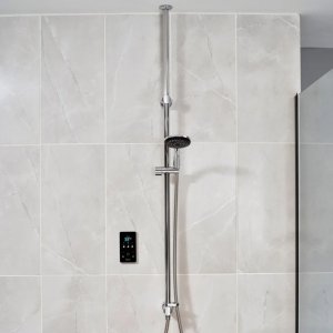 Triton ENVi Ceiling Fed Electric Shower 10.5kW - Silver (GEENVC12) - main image 3