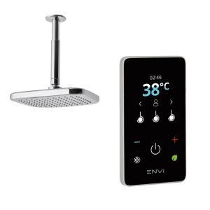 Triton ENVi Ceiling Fed Electric Shower 10.5kW - Silver (GEENVF12) - main image 3
