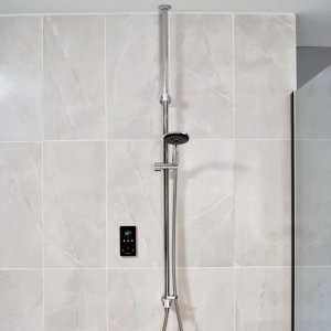 Triton ENVi Ceiling Fed Electric Shower 9.0kW - Silver (GEENVC92) - main image 3